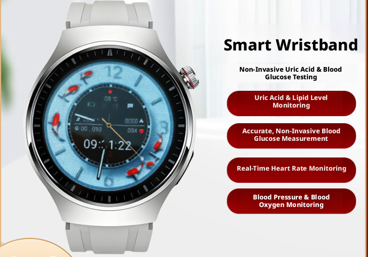 GT9 Smart Watch & Bracelet | Sleep, Heart Rate, Blood Glucose Monitoring | Bluetooth Sports Watch