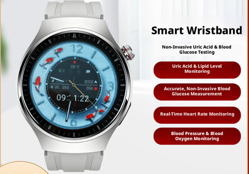 GT9 Smart Watch & Bracelet | Sleep, Heart Rate, Blood Glucose Monitoring | Bluetooth Sports Watch