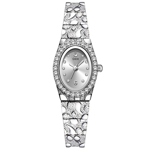 Women's understated luxury diamond - encrusted dial, niche, exquisite, fashionable, and sophisticated quartz watch. - zane's shop
