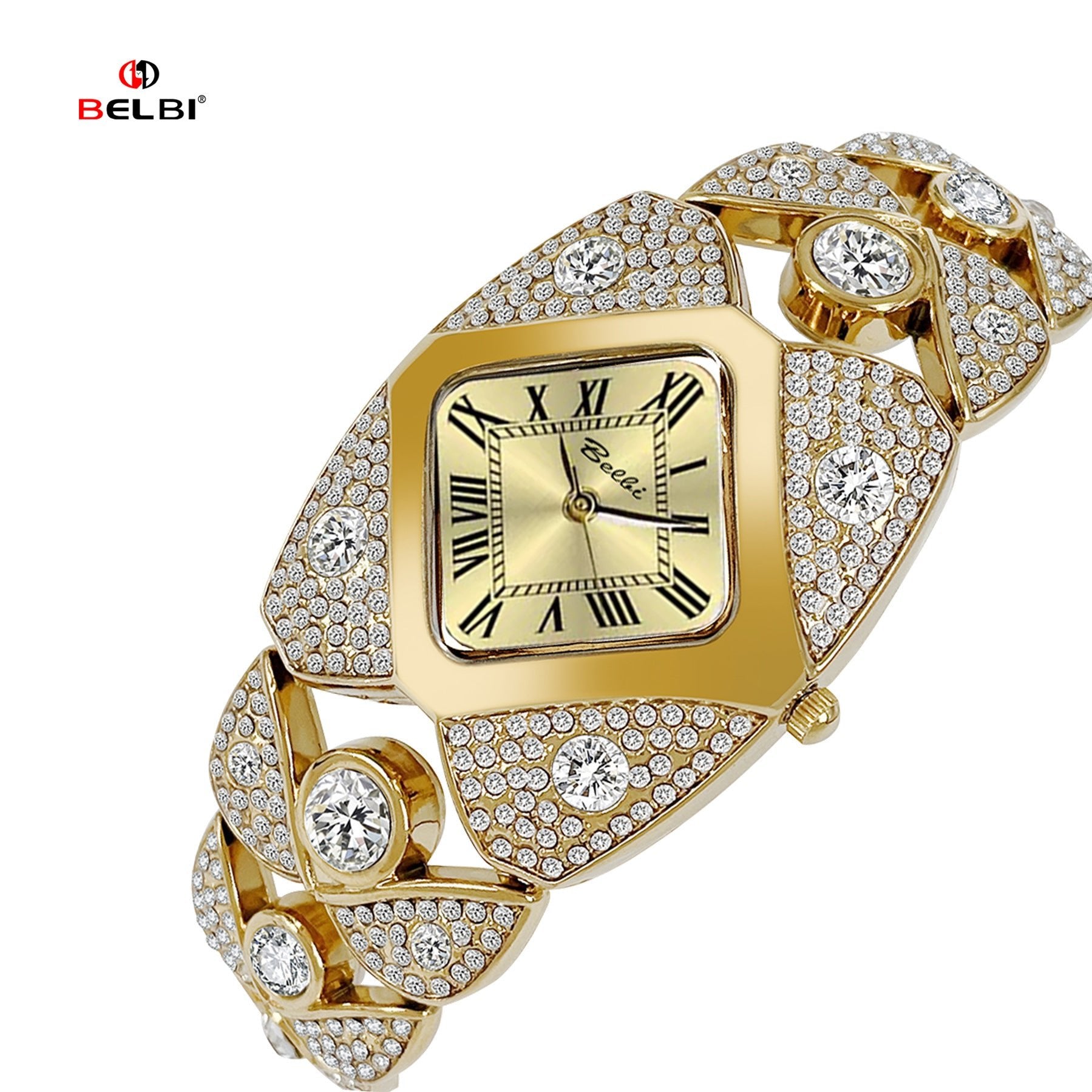 Women's Watch, Light Luxury Niche Wristwatch, Cross - Border Hot - Selling, Waterproof Full - Diamond Quartz Watch - zane's shop