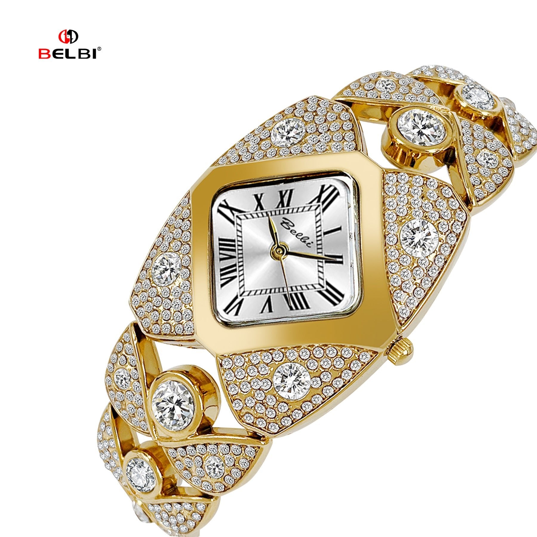 Women's Watch, Light Luxury Niche Wristwatch, Cross - Border Hot - Selling, Waterproof Full - Diamond Quartz Watch - zane's shop